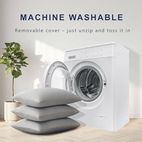 Moonrite Cooling Queen Pillows 2 Pack,Shredded Memory Foam Pillow 50x75cm