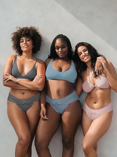 Levao Low Rise Cotton Underwear for Women Sexy Bikini Panties Soft Briefs