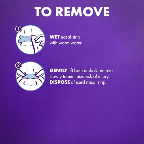 Vicks ZzzQuil Nasal Strips, Clear Nasal Strips, Relieves Nighttime Nasal Congestion, Contoured, Reduces Nasal Congestion For Less Snoring and Better Sleep, 26 Count