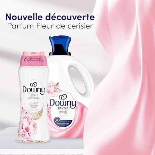 Downy Gentle Soft + Fresh Fabric Softener Liquid, Cherry Blossom Scent, 83 loads, 1.66L