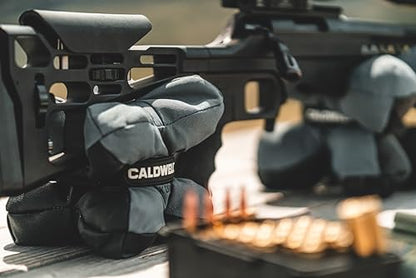 Caldwell Tack Driver X Bags with Rubberized Base, Non-Absorbent Filling and Adjustable Strap for Hunting and Target Shooting