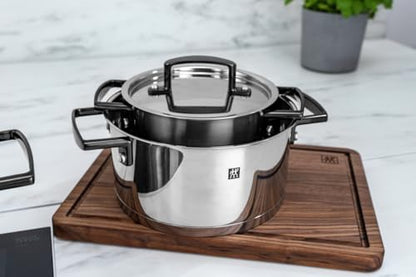 ZWILLING Bellasera Black 9-Piece Premium Stainless Steel Kitchen Cookware Set