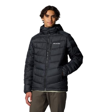 Columbia Mens Labyrinth Loop II Hooded Jacket, Black, Medium