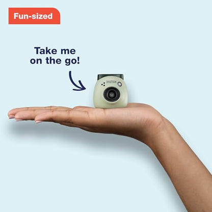 FUJIFILM INSTAX PAL Digital Camera (Portable Digicam Point and Shoot Camera, App Enabled, Print Compatible with Instax Link Printers, Instax Hybrid Cameras), Lavender Blue