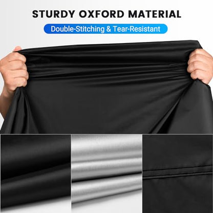 Favoto Motorcycle Cover Waterproof Outdoor Storage Oxford Fabric