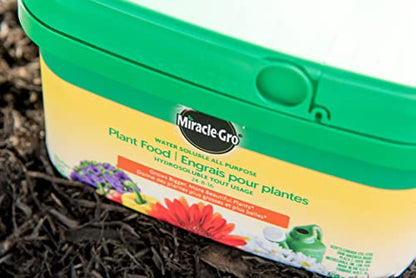 Miracle-Gro Water Soluble All Purpose Plant Food, 500g | Instant Feeder for Flowers, Veggies, Trees & Shrubs | Easy Mix & Apply