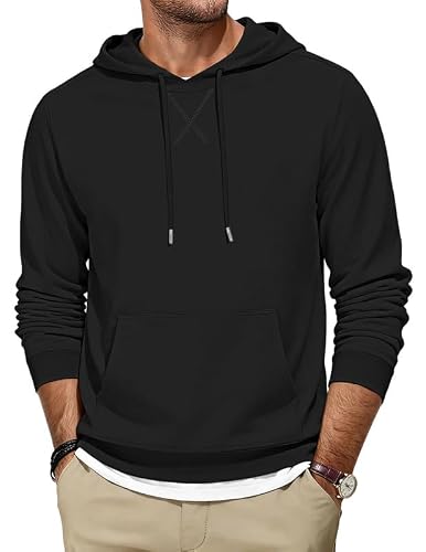 TARAINYA Men's Hoodies Sweatshirt with Drawstring Kangaroo Pocket