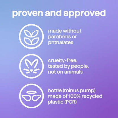 Method Liquid Hand Soap, Biodegradable Formula with Gel Soap Dispenser Made of 100% Recycled Plastic, French Lavender Scent, 354 ml Soap Pump Bottles, 6 Pack