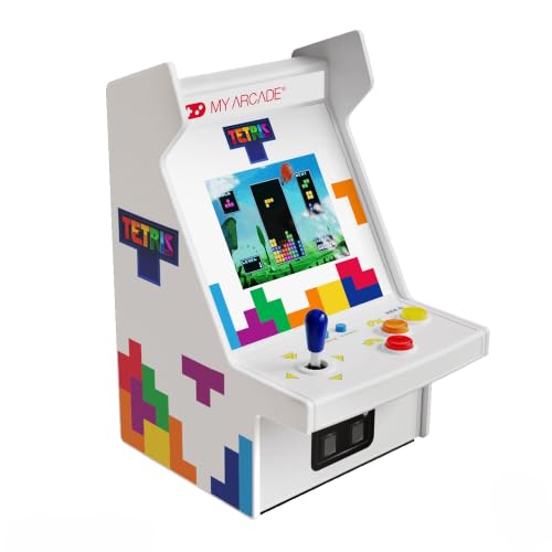 My Arcade Tetris Micro Player Pro: Tetris Games, Fun Video Game, 2.75" Color Screen