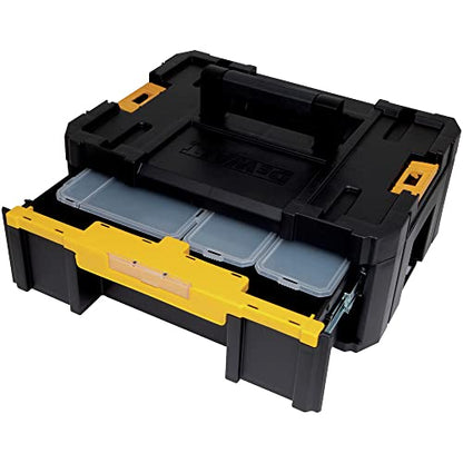 DEWALT Tool Organizer, TSTAK III, Single Deep Drawer (DWST17803), Black