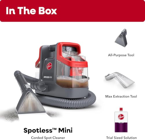 Hoover Spotless Mini Portable Upholstery & Carpet Spot Cleaner, FH12300