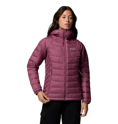 Columbia Women's Powder Lite II Hooded Jacket, Antique Mauve, XX-Large