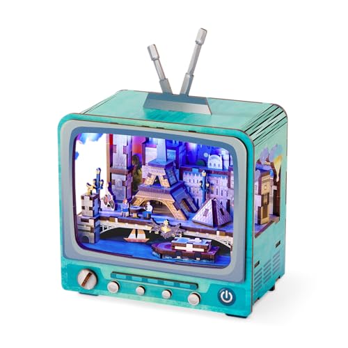 Arkitec CityVision Paris Adult 3D DIY Miniature Building Kit Book Nook