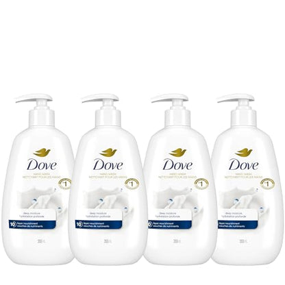 Dove Advanced Care Deep Moisture Nourishing Hand Wash, 355 ml (Pack Of 4)