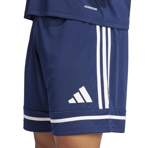 Adidas Men's Squadra 25 Shorts, Team Navy Blue/Team Navy Blue/White, X-Large