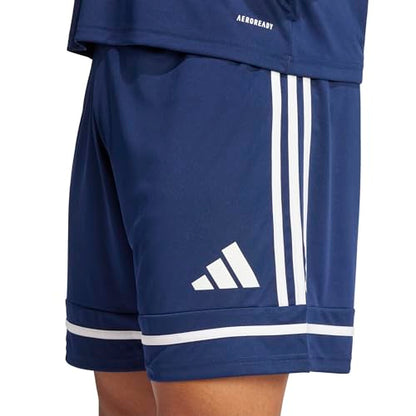 Adidas Men's Squadra 25 Shorts, Team Navy Blue/Team Navy Blue/White, X-Large