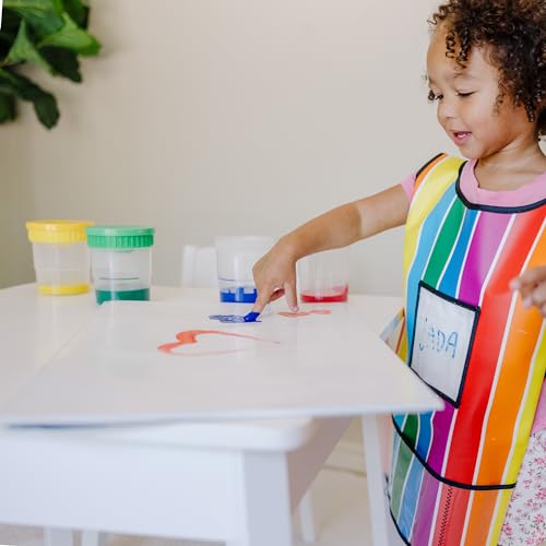 Melissa & Doug Finger Paint Paper Pad 2-Pack Kids Art Supply | 2 Finger Painting Paper Pads, 100 Extra-Large No-Leak Glossy Sheets, Premium Arts & Crafts Supplies for Kids, Ages 2+