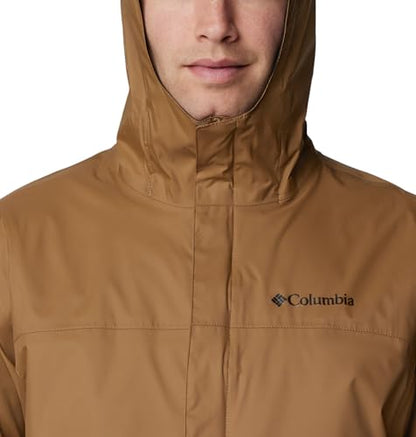 Columbia Men's Watertight II Waterproof Rain Jacket, Delta, X-Large