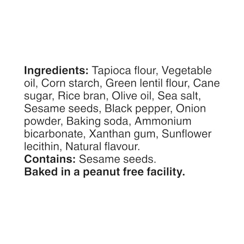 Breton Gluten Free Cracked Pepper & Olive Oil Crackers - Light, Crispy, Plant-Based, Made with Real Vegetables, For Snacking, Dips, Cheese and Spreads, 135g