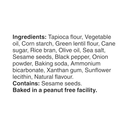 Breton Gluten Free Cracked Pepper & Olive Oil Crackers - Light, Crispy, Plant-Based, Made with Real Vegetables, For Snacking, Dips, Cheese and Spreads, 135g