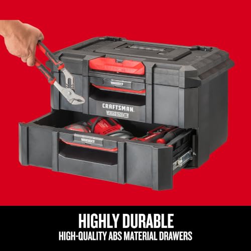 CRAFTSMAN TRADESTACK Tool Box, Tool Organizer, Drawer Unit (CMST21404)