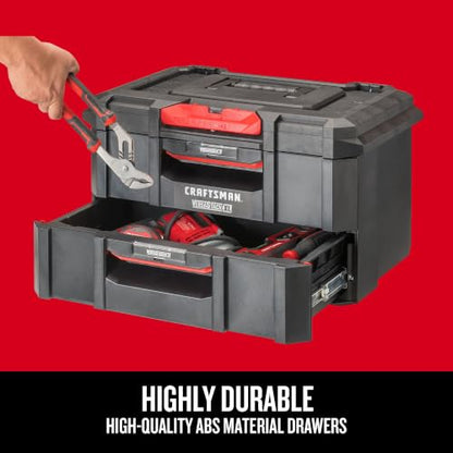 CRAFTSMAN TRADESTACK Tool Box, Tool Organizer, Drawer Unit (CMST21404)