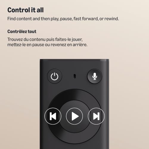 Amazon Fire TV Stick 4K (newest model), simple 4K streaming, new Fire TV Remote, all your apps in one place, free & live TV, find shows faster with Alexa+