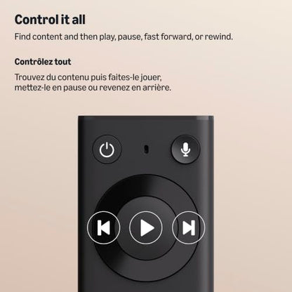 Amazon Fire TV Stick 4K (newest model), simple 4K streaming, new Fire TV Remote, all your apps in one place, free & live TV, find shows faster with Alexa+