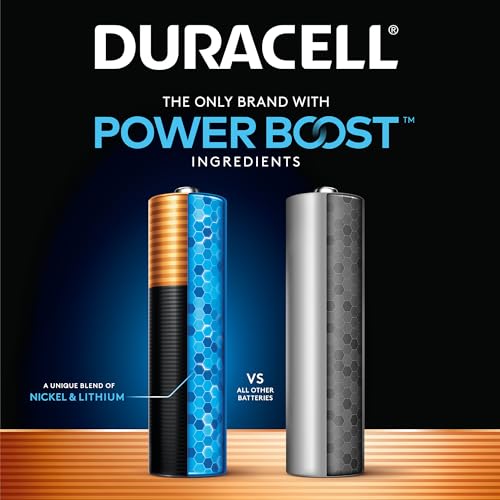 Duracell Coppertop AA Batteries, 20 Count, 12-Year Shelf Life, Long-Lasting