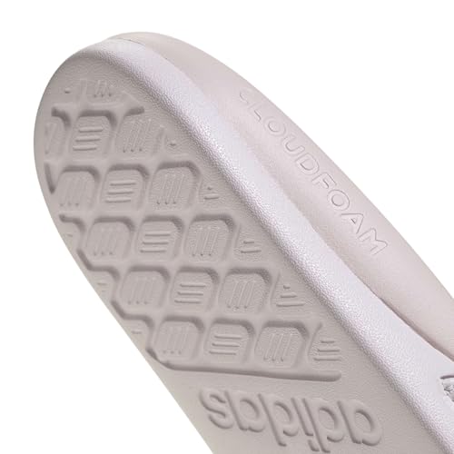 adidas Women's Adilette Comfort 2.0, Almost Pink/Silver Metallic/Almost Pink