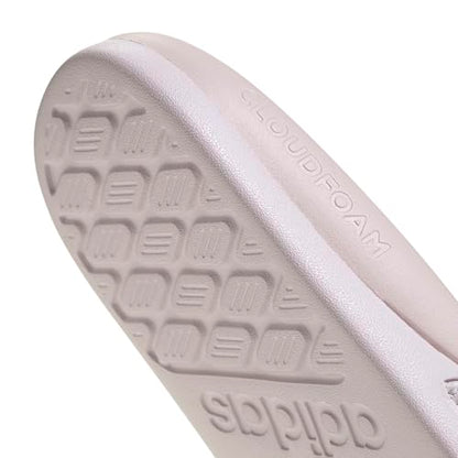 adidas Women's Adilette Comfort 2.0, Almost Pink/Silver Metallic/Almost Pink