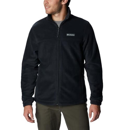 Columbia Mens Steens Mountain Full Zip 2.0, Black, Medium