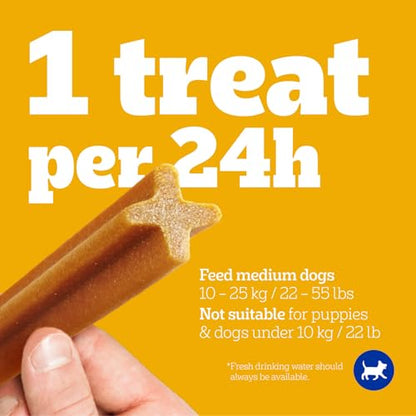 PEDIGREE DENTASTIX Medium Dog Dental Treats Original, 55 sticks 1.34kg
