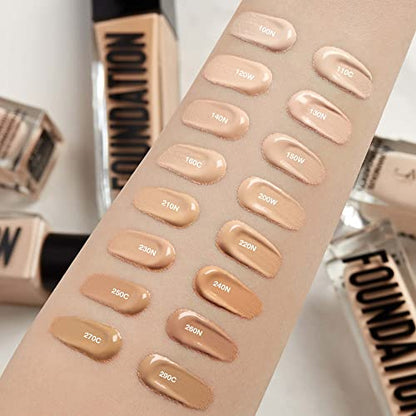 Anastasia Beverly Hills - Luminous Foundation Hydrating Medium Coverage | Flawless Blurring Technology, Weightless Second-Skin Feel, 16-Hour Shine Control, Transfer-Resistant & Waterproof