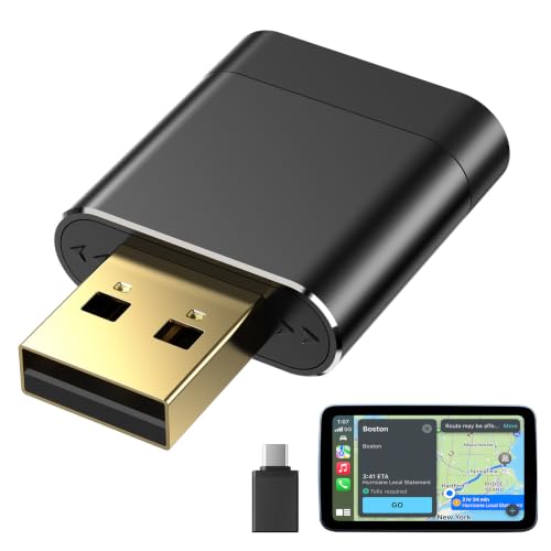 Mini Wireless CarPlay & Android Auto Dongle for Digital Media Receivers