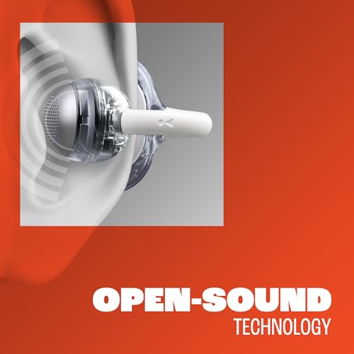 JBL Soundgear Clips - True Wireless Open-Ear Headphones, Dynamic Sound with Bass Boost, All-Day Comfort, 4-mic Crisp, Clear Calls 2.0 with AI-Trained Algorithm, IP54 Water and Dust Resistant (Blue)