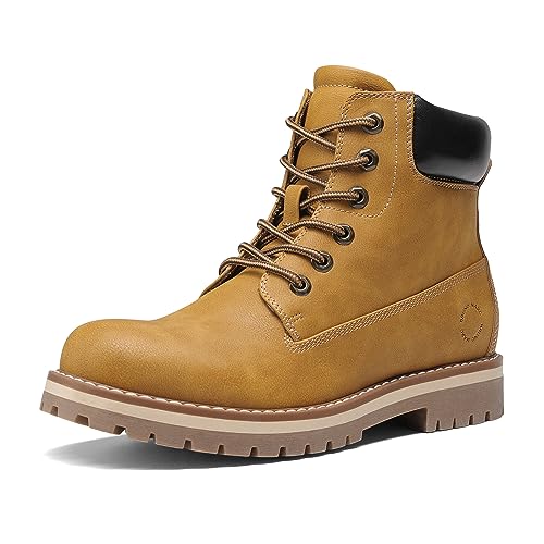 Bruno Marc Men's Winter Boots Snow Boots,Yellow,11