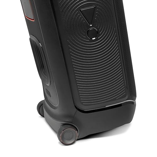 JBL PartyBox 720 - Loudest Battery-Powered Party Speaker with Superior Pro Sound and a Futuristic lightshow, Up to 15 Hours Playtime & IPX4 Splash Proof (Black)