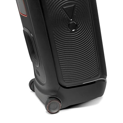 JBL PartyBox 720 - Loudest Battery-Powered Party Speaker with Superior Pro Sound and a Futuristic lightshow, Up to 15 Hours Playtime & IPX4 Splash Proof (Black)