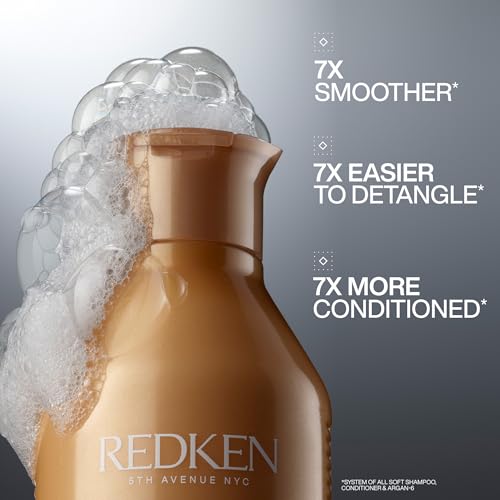 Redken All Soft Shampoo, For Dry, Brittle Hair