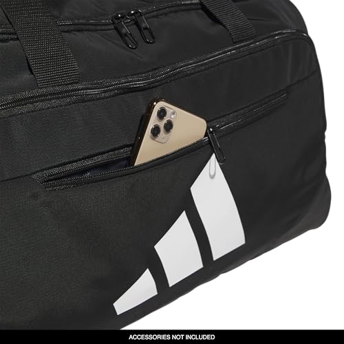 adidas Unisex-Adult Defender 5 Medium Duffel Bag, Black, 59L Medium