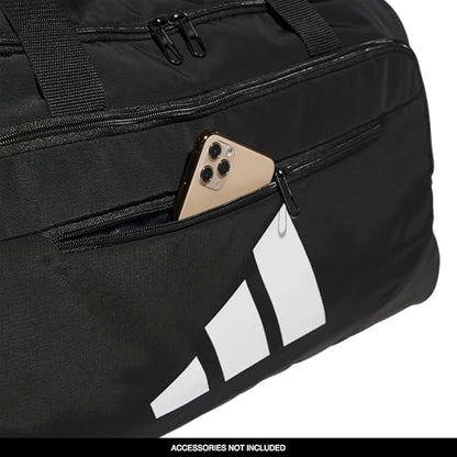adidas Unisex-Adult Defender 5 Medium Duffel Bag, Black, 59L Medium