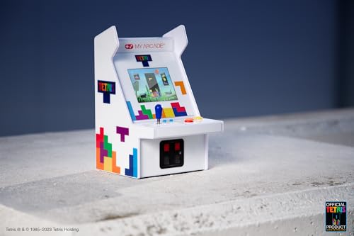 My Arcade Tetris Micro Player Pro: Tetris Games, Fun Video Game, 2.75" Color Screen