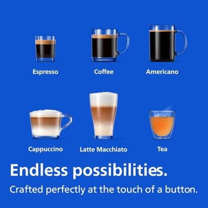 Philips 3200 Series Fully Automatic Espresso Machine, LatteGo Milk System