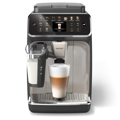 Philips 4400 Series Fully Automatic Espresso Machine, LatteGo Milk System