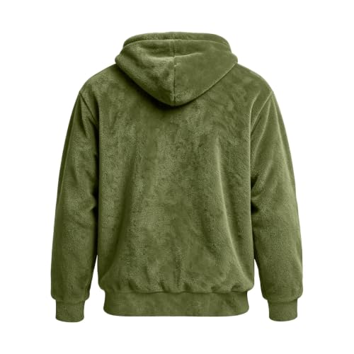 Generic Hoodies for Men Fuzzy Warm Soft Long Sleeve Hooded Sweatshirt | Mens Hoodies Pullover Long Sleeve Warm Fleece Hooded Pullover Casual Winter Cozy Soft Hoodie Sweatshirt