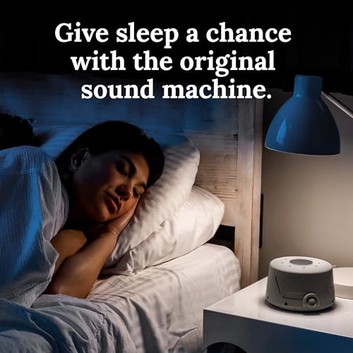 Yogasleep Dohm Classic (Gray) The Original White Noise Machine, Soothing Natural Sound from a Real Fan, Noise Cancelling for Office Privacy, Travel & Meditation, Sleep Therapy For Adults & Baby