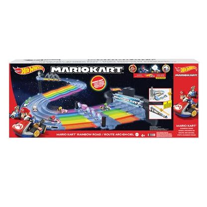 Hot Wheels Mario Kart Rainbow Road Raceway