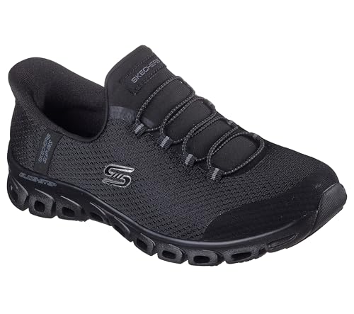 Skechers Women's Glide-Step-Pursuit Hands Free Slip-ins Sneaker, BBK,