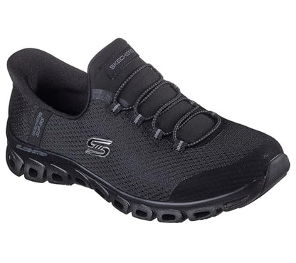 Skechers Women's Glide-Step-Pursuit Hands Free Slip-ins Sneaker, BBK,